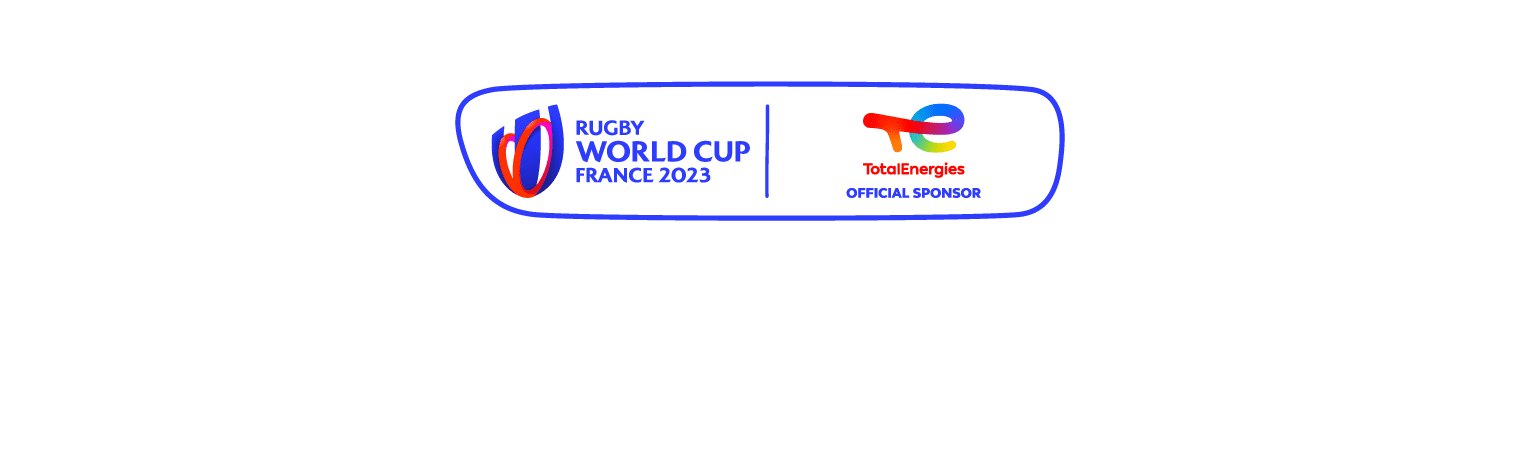 TotalEnergies, Sponsor Oficial del Rugby World Cup Francia 2023.